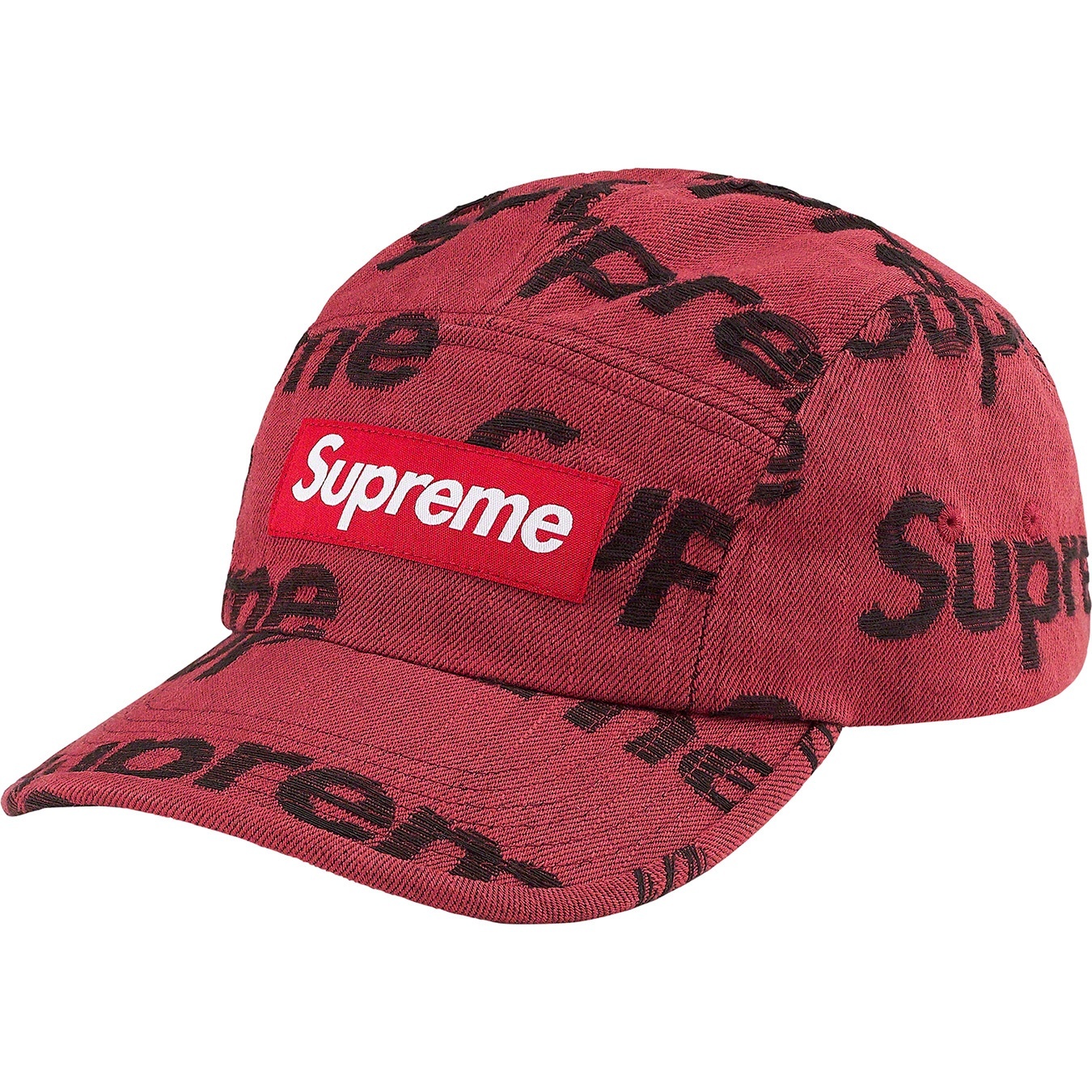 Frayed Logos Denim Camp Cap view 4